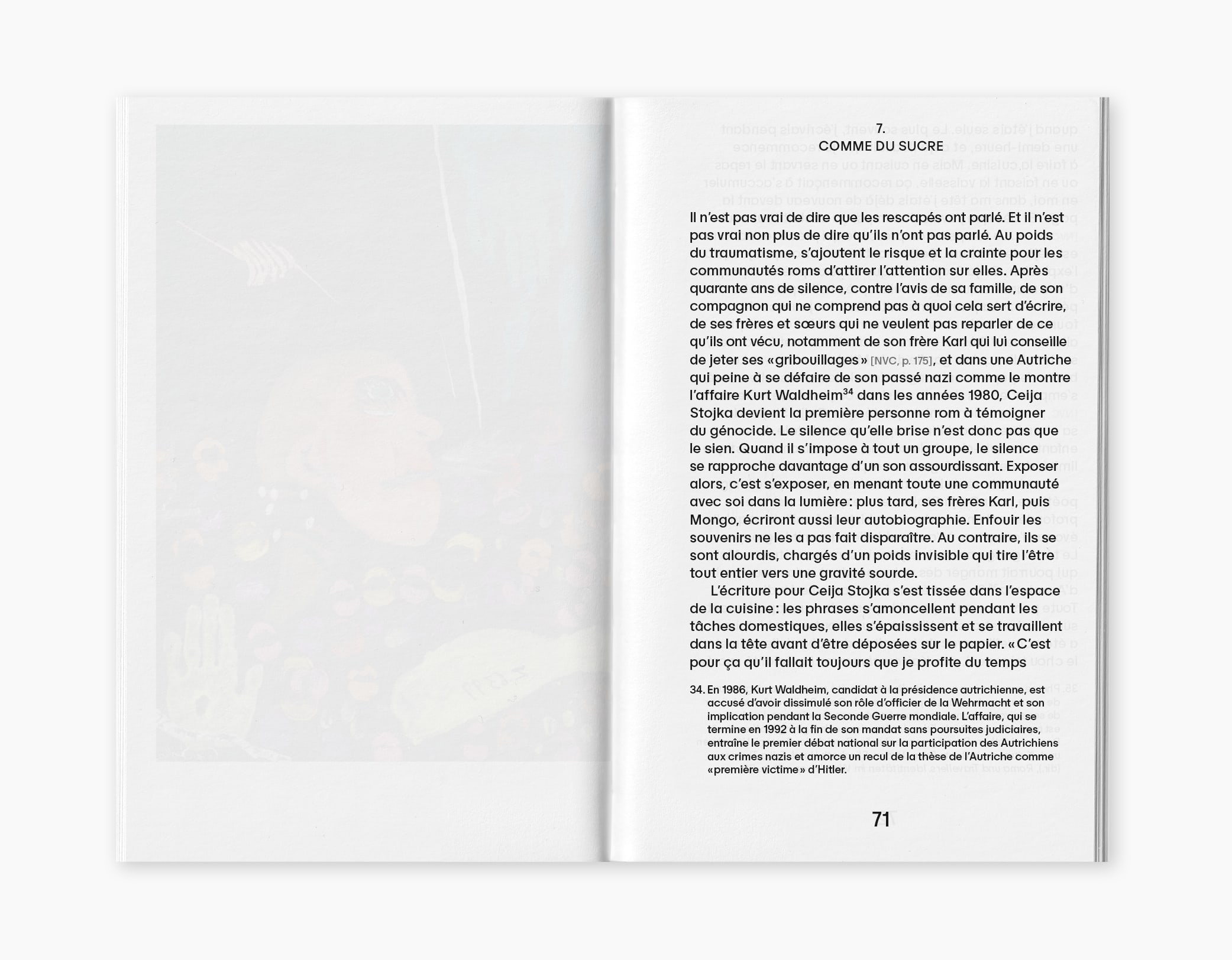 Le jour lui n'a qu'un jour. Sept textes sur Ceija Stojka