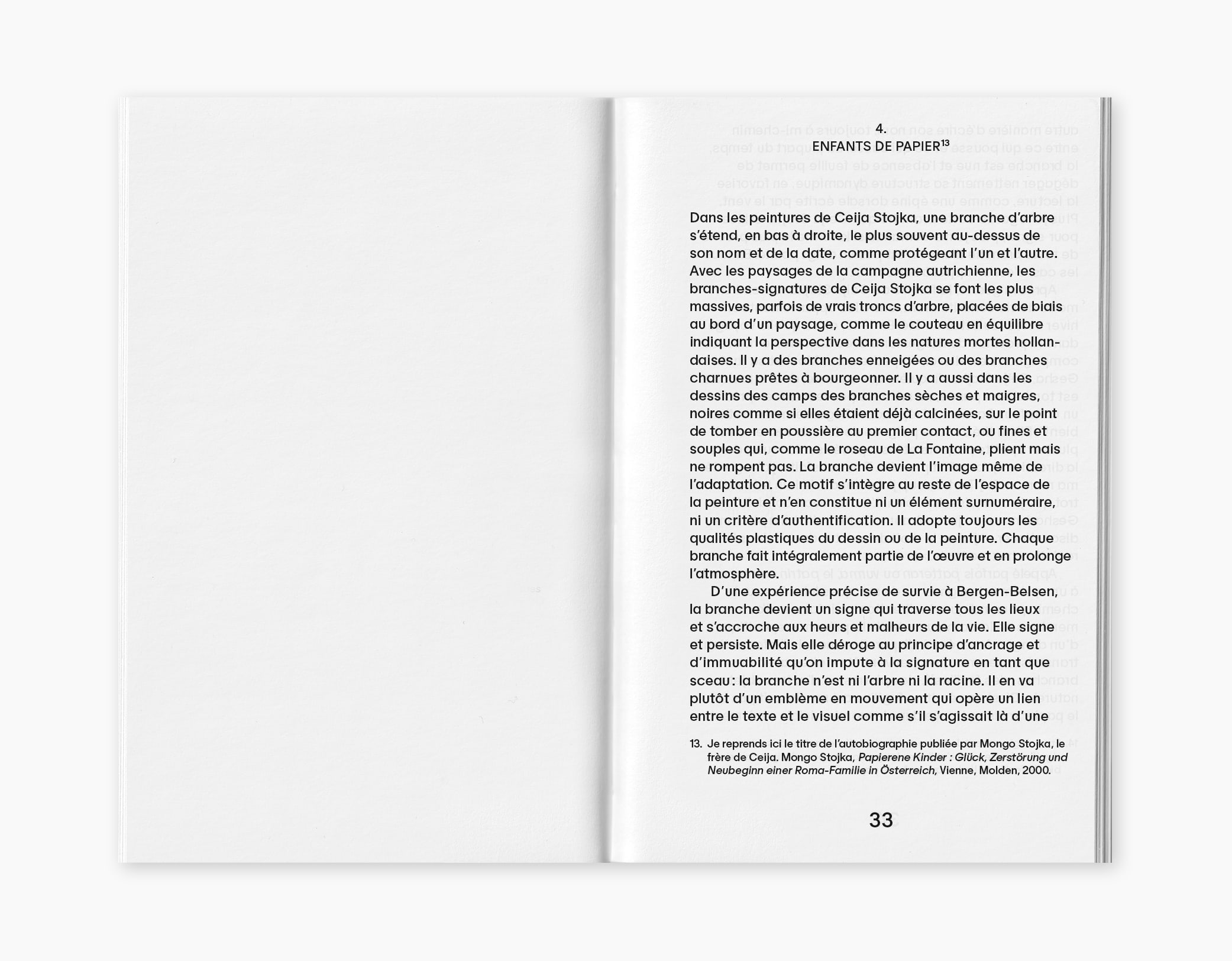 Le jour lui n'a qu'un jour. Sept textes sur Ceija Stojka